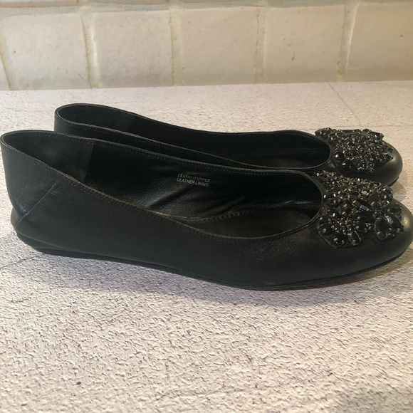 Vera Wang Ballet Flat Lavender in Black - Picture 5 of 12